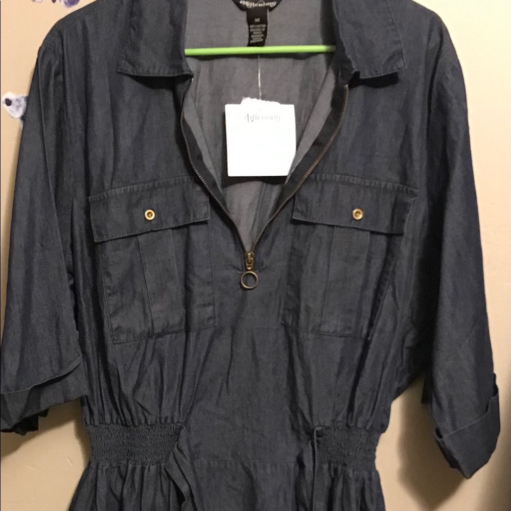 Denim dress